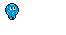 Pixel art character walking